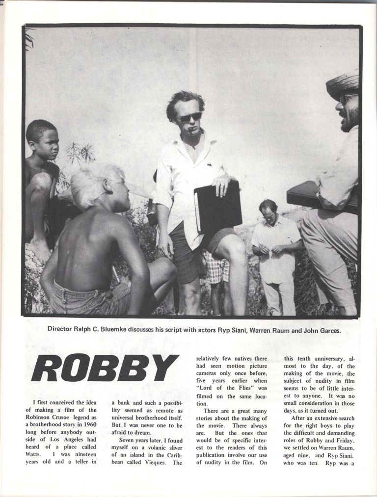 "Robby" - Programm-Heft 