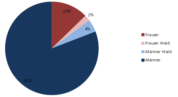 Abbildung 3: Grafik zum Geschlecht der Onlinebefragten
